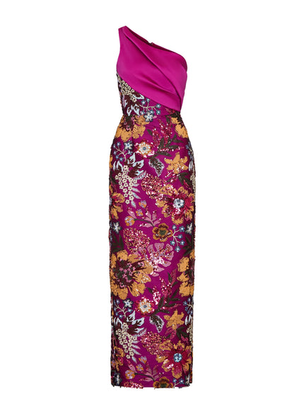 Anne Barge Black Label Josefina One Shoulder Gown