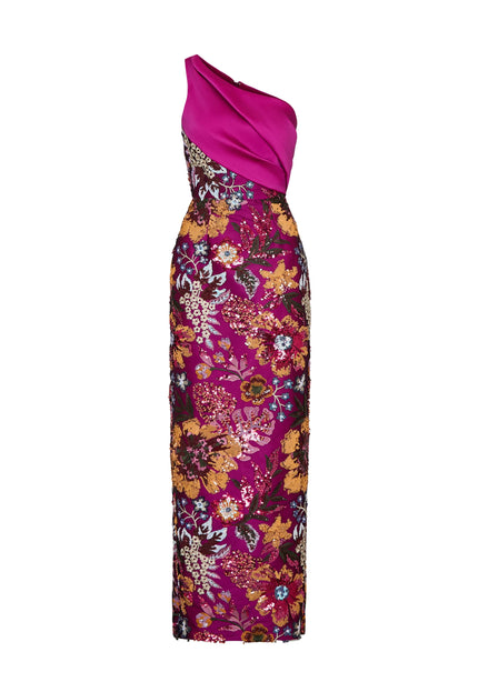 Anne Barge Black Label Josefina One Shoulder Gown