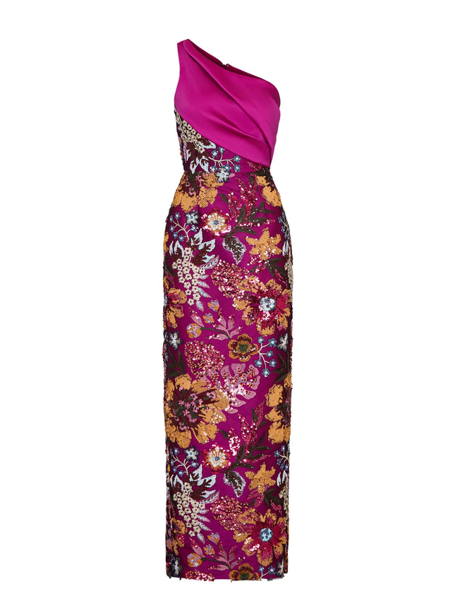 Anne Barge Black Label Josefina One Shoulder Gown