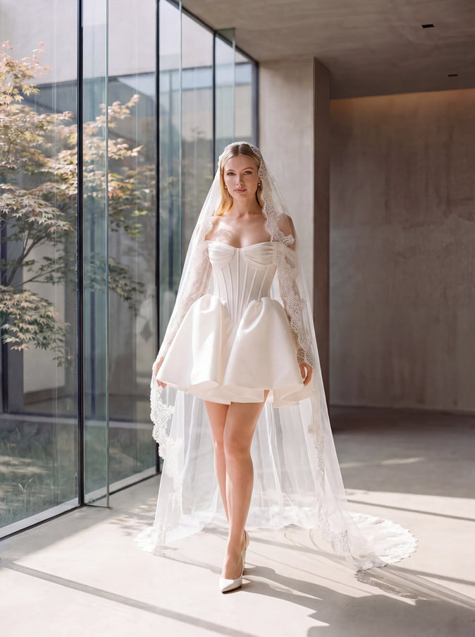 Ellie Belle Kelly Lace Veil