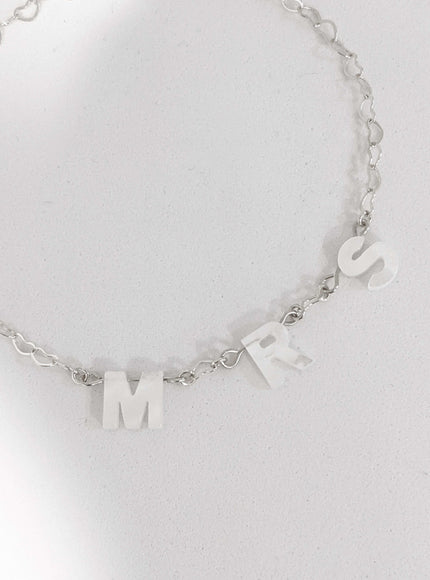 Kenzie 'Mrs' Pearl Anklet