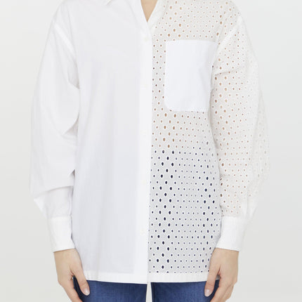 Kenzo Broderie Anglaise Cotton Shirt
