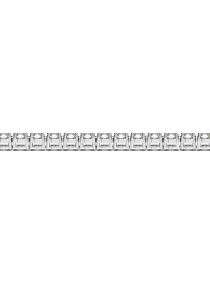 Lab Grown Round Diamond Tennis Bracelet in 14k White Gold (4 cctw F/G VS2/SI1) - Ellie Belle