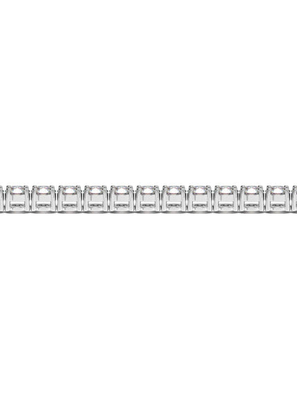 Lab Grown Round Diamond Tennis Bracelet in 14k White Gold (5 cctw F/G VS2/SI1) - Ellie Belle