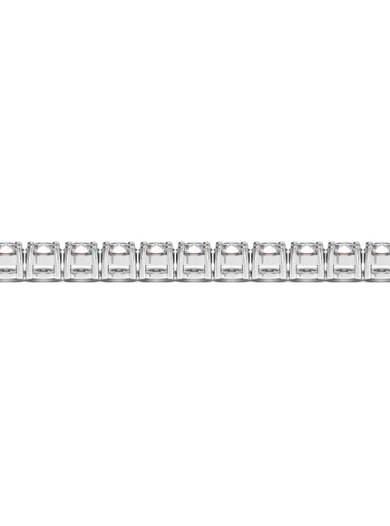 Lab Grown Round Diamond Tennis Bracelet in 14k White Gold (6 cctw F/G VS2/SI1) - Ellie Belle