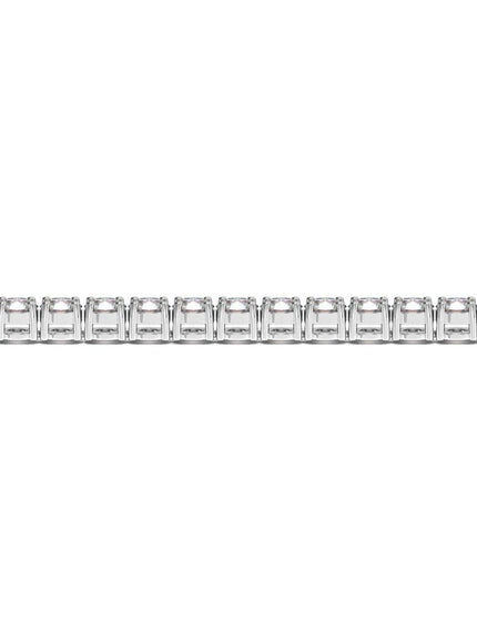 Lab Grown Round Diamond Tennis Bracelet in 14k White Gold (7 cctw F/G VS2/SI1) - Ellie Belle