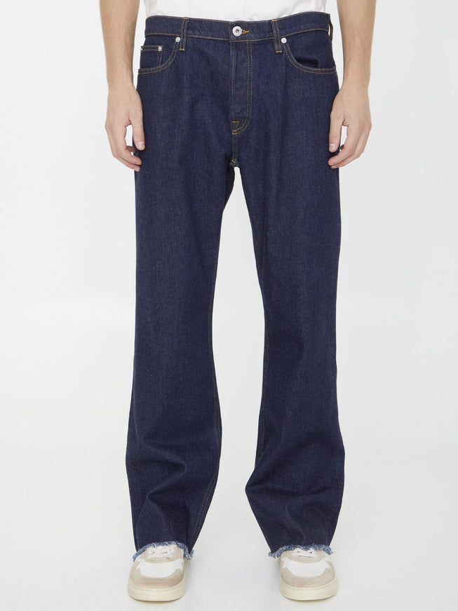 Lanvin Blue Denim Jeans - Ellie Belle