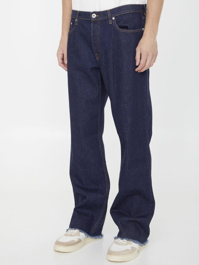 Lanvin Blue Denim Jeans - Ellie Belle