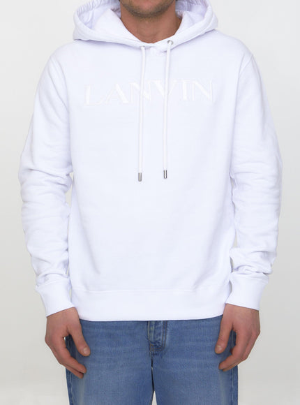 Lanvin Cotton Hoodie With Logo - Ellie Belle