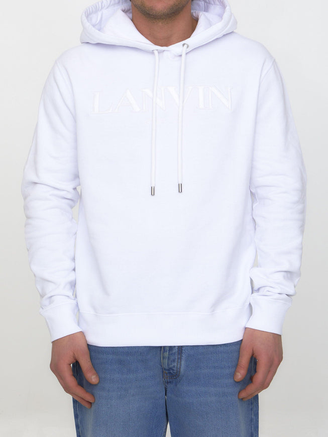 Lanvin Cotton Hoodie With Logo - Ellie Belle