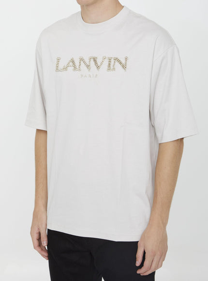 Lanvin Cotton T-shirt With Logo - Ellie Belle