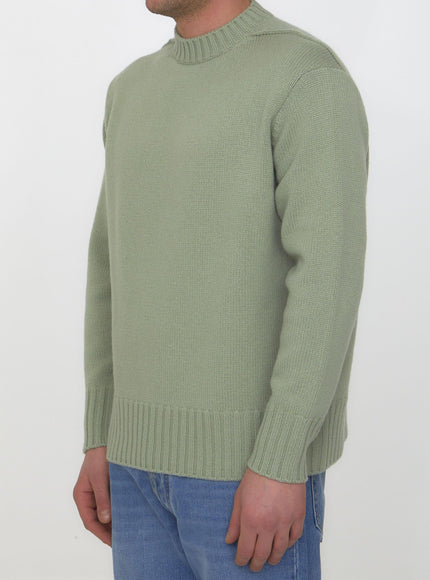 Lanvin Green Cashmere Sweater - Ellie Belle