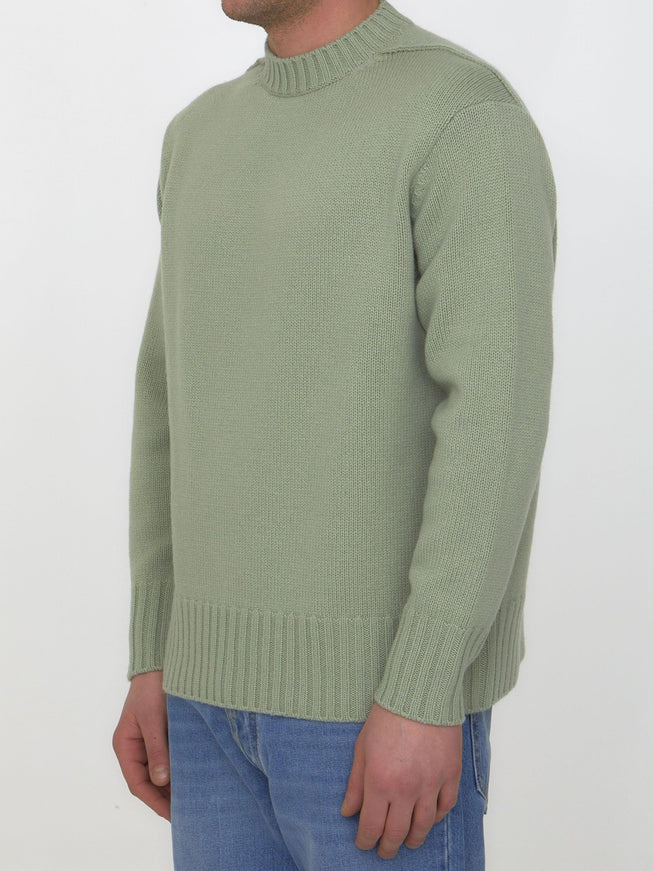 Lanvin Green Cashmere Sweater - Ellie Belle