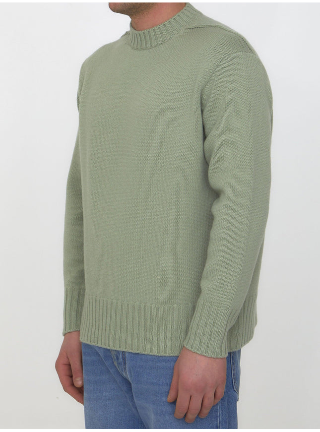 Lanvin Green Cashmere Sweater - Ellie Belle