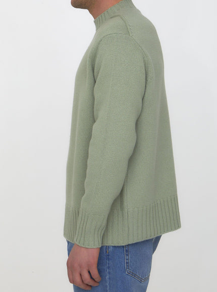 Lanvin Green Cashmere Sweater - Ellie Belle