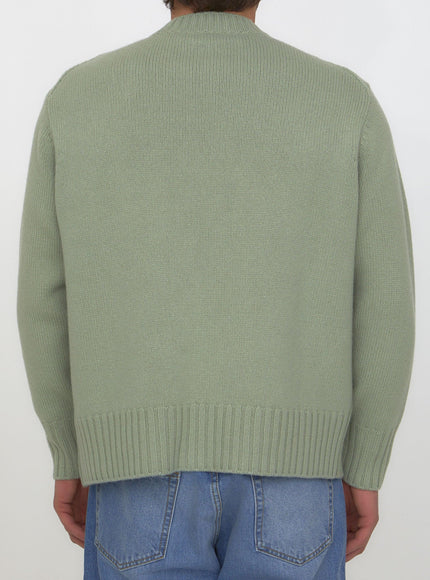 Lanvin Green Cashmere Sweater - Ellie Belle