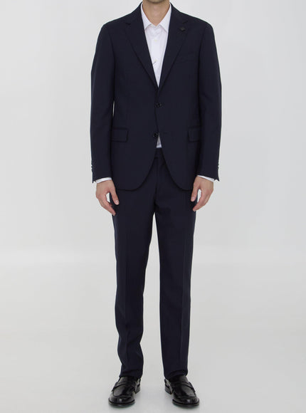 Lardini Two-piece Suit In Virgin Wool - Ellie Belle