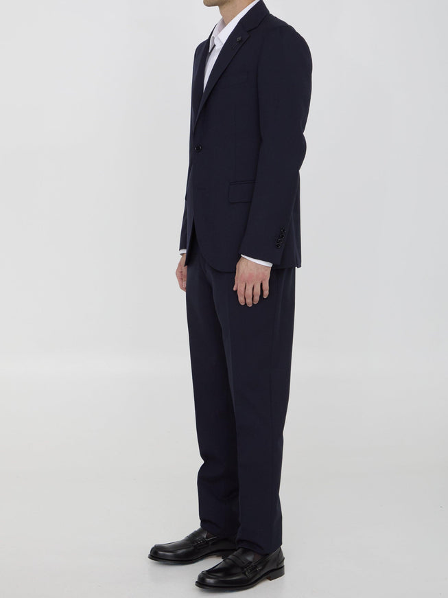 Lardini Two-piece Suit In Virgin Wool - Ellie Belle