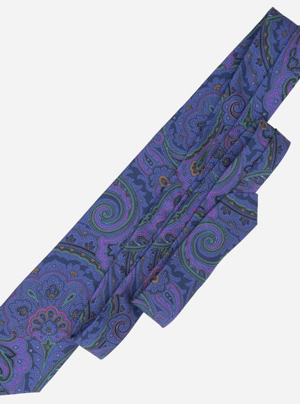 Elizabetta Cosimo Printed Madder Silk Tie