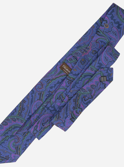 Elizabetta Cosimo Printed Madder Silk Tie