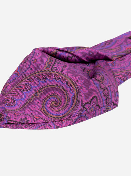 Elizabetta Cosimo Printed Madder Silk Tie