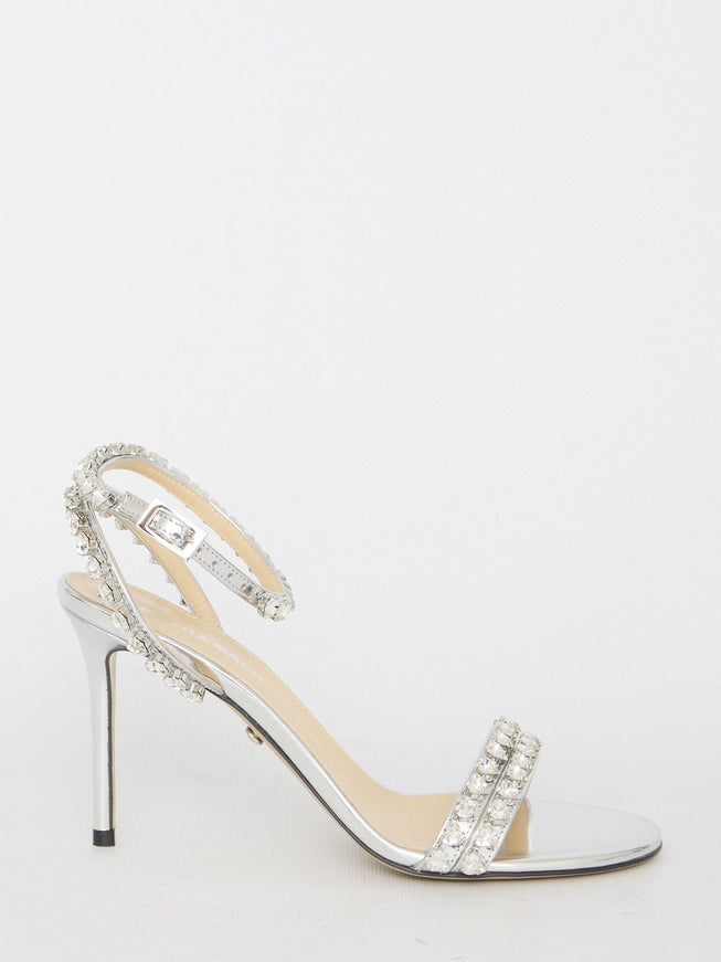 Mach & Mach Audrey Crystal Sandals - Ellie Belle