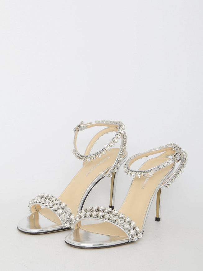 Mach & Mach Audrey Crystal Sandals - Ellie Belle