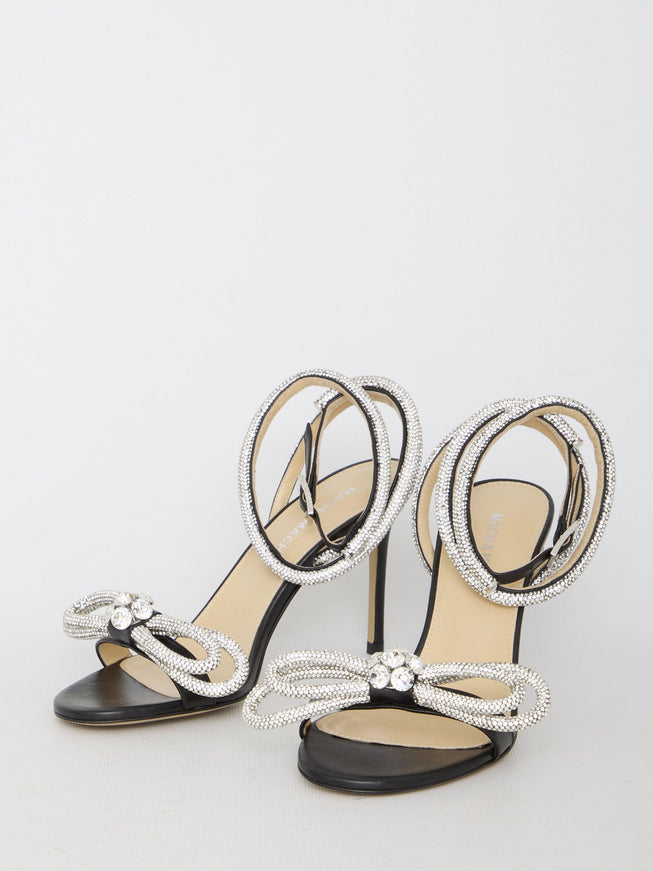 Mach & Mach Double Bow Sandals - Ellie Belle