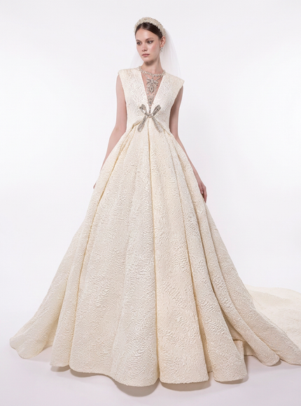 Gemy Maalouf Elizabeth Gown