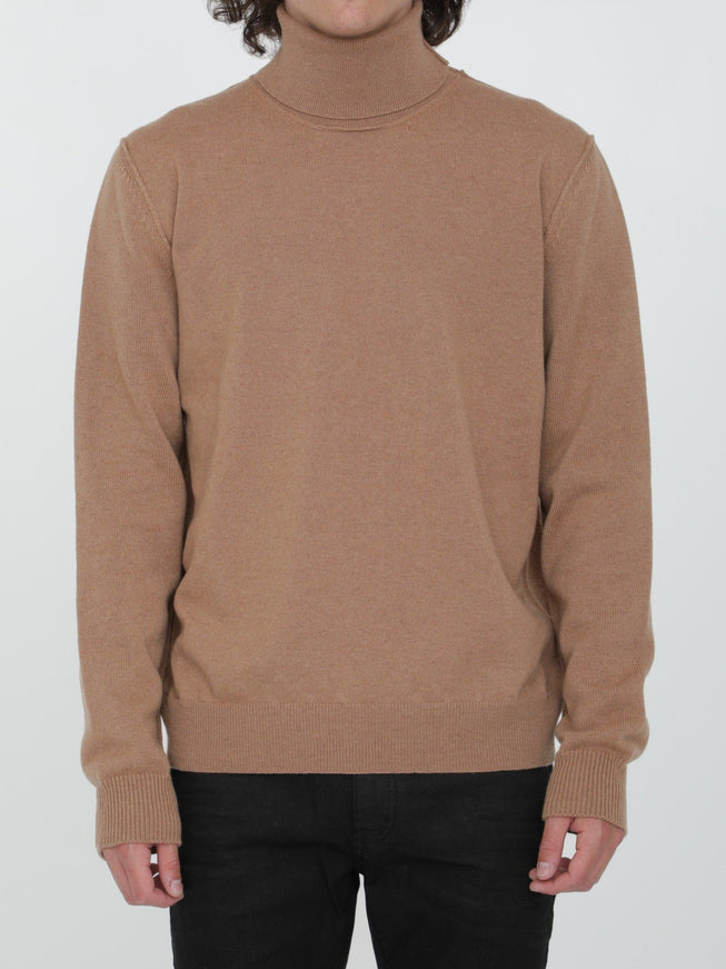 Maison Margiela Beige Cashmere Jumper - Ellie Belle