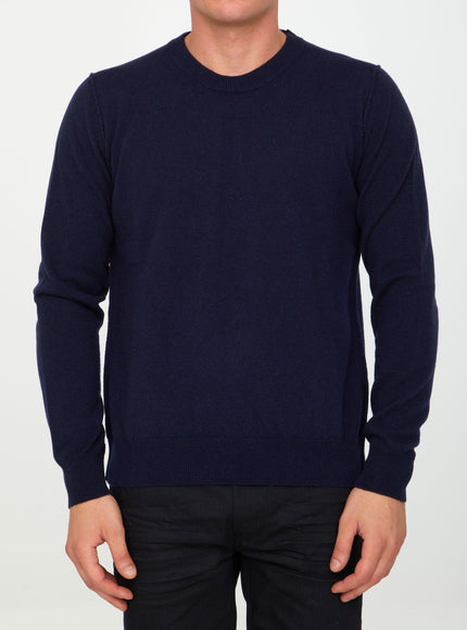 Maison Margiela Blue Cashmere Jumper - Ellie Belle