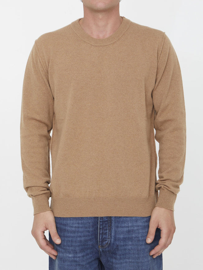 Maison Margiela Camel Cashmere Jumper - Ellie Belle