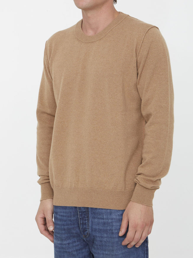 Maison Margiela Camel Cashmere Jumper - Ellie Belle