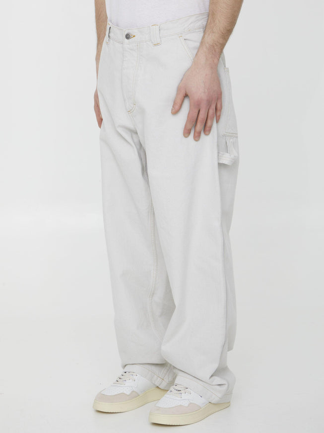 Maison Margiela Cotton Denim Trousers - Ellie Belle