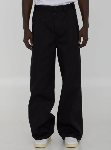 Maison Margiela Trousers In Cotton Blend - Ellie Belle