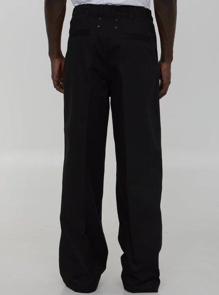 Maison Margiela Trousers In Cotton Blend - Ellie Belle