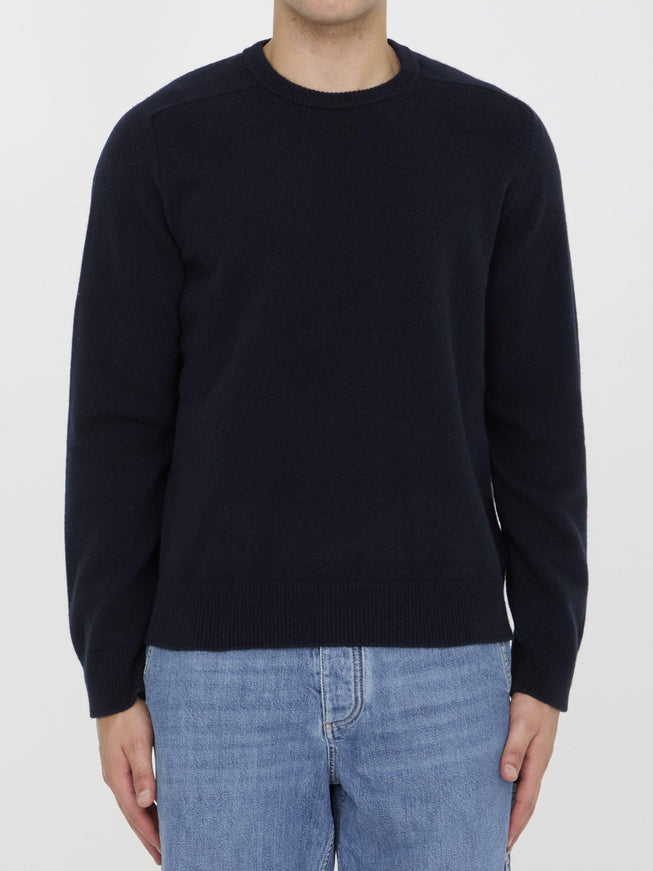 Maison Margiela Wool Jumper in Black - Ellie Belle