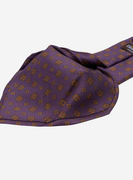 Elizabetta Bertone Printed Madder Silk Tie