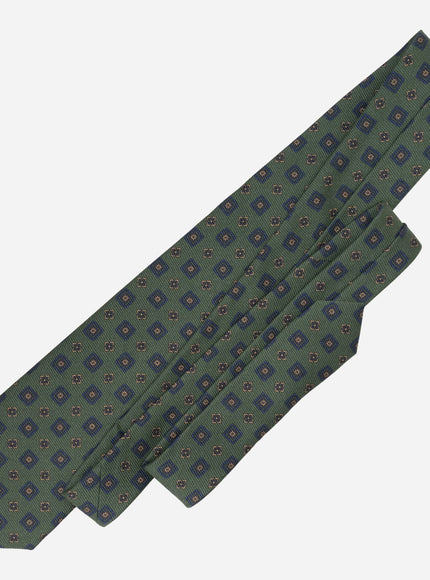 Elizabetta Bertone Printed Madder Silk Tie
