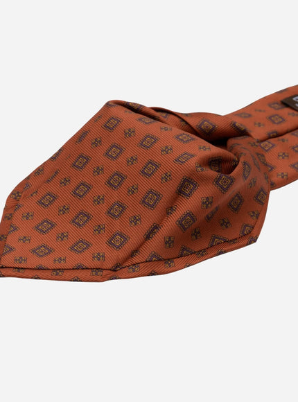 Elizabetta Bertone Printed Madder Silk Tie