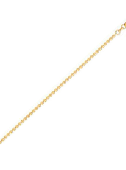 Moon Cut Bead Chain in 14k Yellow Gold (2.0 mm) - Ellie Belle