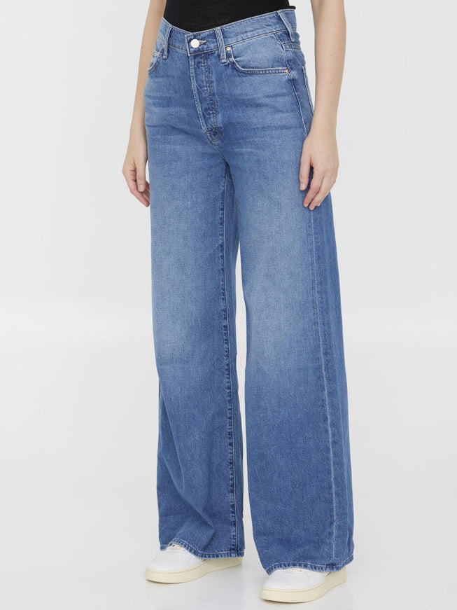 Mother The Ditcher Roller Sneak Jeans - Ellie Belle