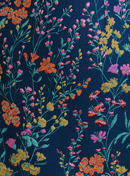 Anne Barge Parker Wildflower Jacquard A-Line Gown