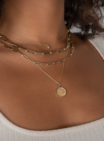 Zoe Lev Bezel Diamond Pendant