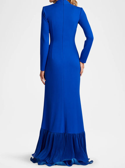 Tadashi Shoji Malone Cascading Ruffle Gown