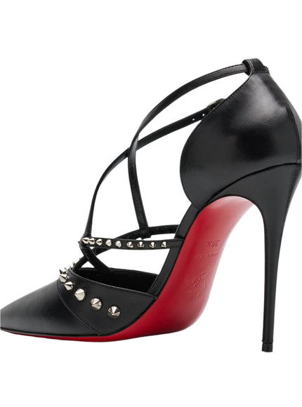 Christian Louboutin Tatooshka Spikes Red Sole Pumps