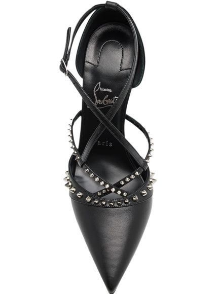 Christian Louboutin Tatooshka Spikes Red Sole Pumps