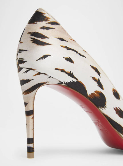 Christian Louboutin Iriza Animal Half-d'Orsay Red Sole Pumps