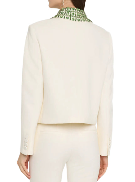 Veronica Beard Imogen Embellished Cropped Jacket