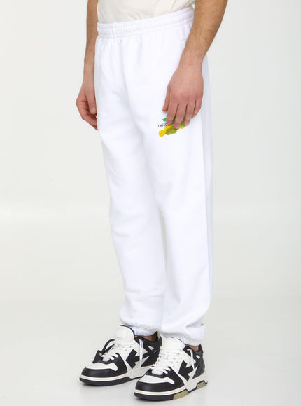 Off White Brush Arrows Track Pants - Ellie Belle